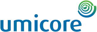 Logo da Umicore, empresa de automação industrial focada em soluções de exaustão e despoeiramento.