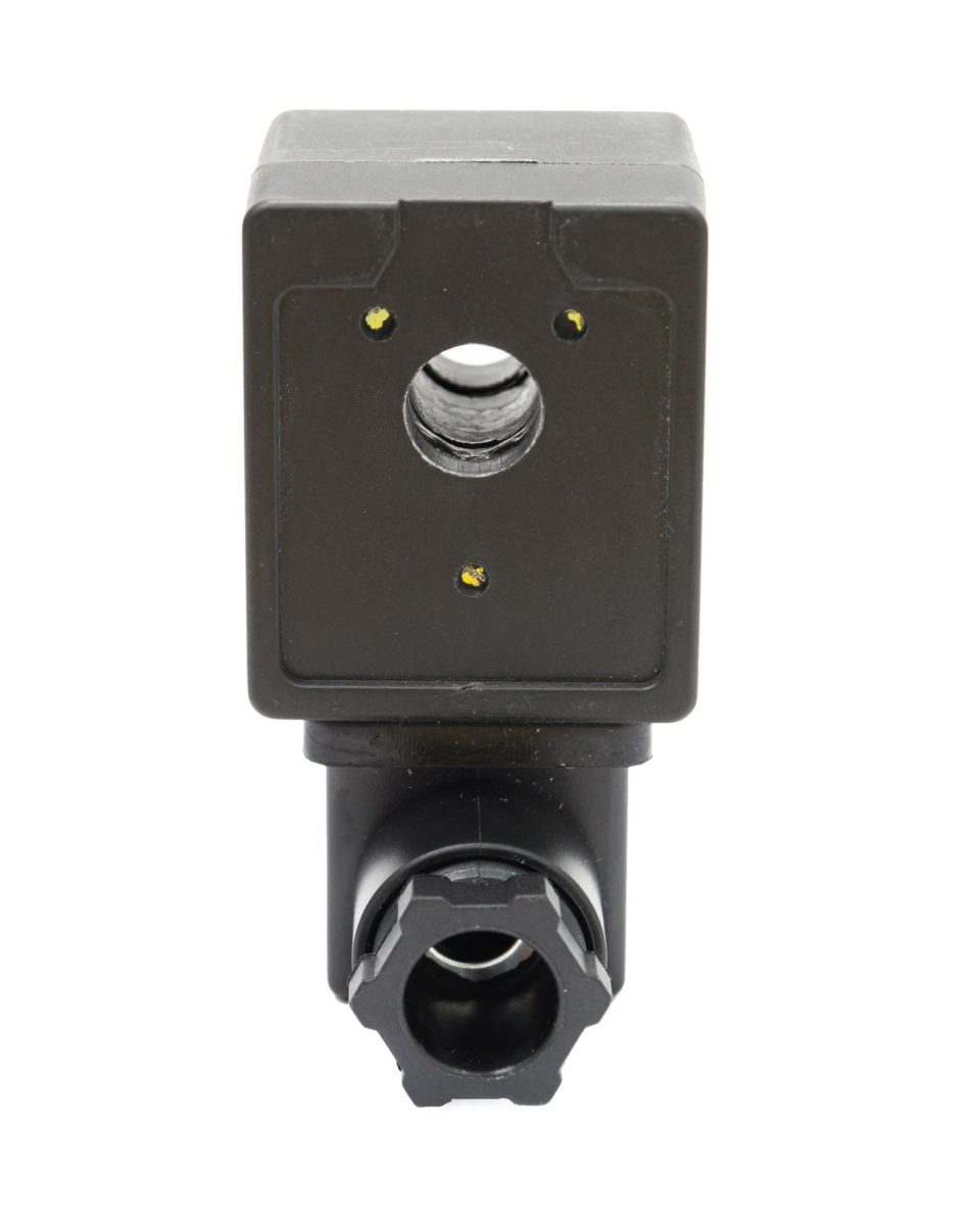 Bobina solenoide para válvula BSP de 1 pol., ideal para automação industrial e sistemas pneumáticos.