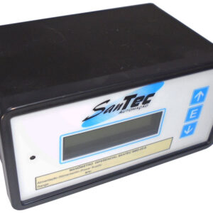 Manômetro digital Santec SMD-02E, ideal para automação industrial e controle de pressão em sistemas pneumáticos.